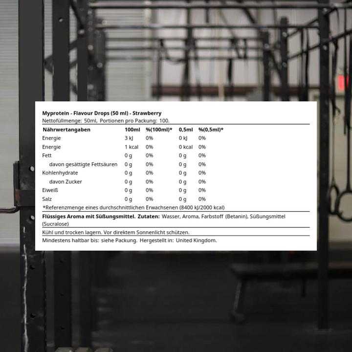 Actual product image MyProtein Flav (0.05 g)