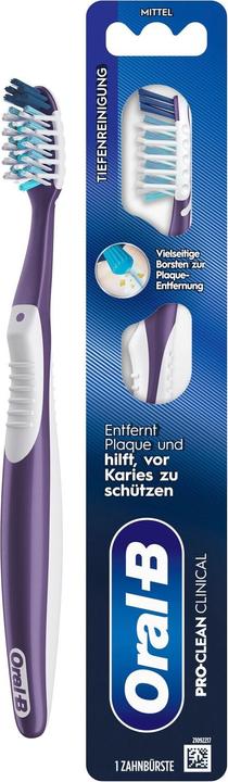 Oral-B Pro-Clean Clinical Cross-Action Handzahnbürste (Medio, 1 x)