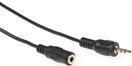 Actual product image 3 meter audio connection cable 1x 3.5mm jack male - 1x 3.5mm stereo jack female (3 m, 3.5mm jack (AUX))