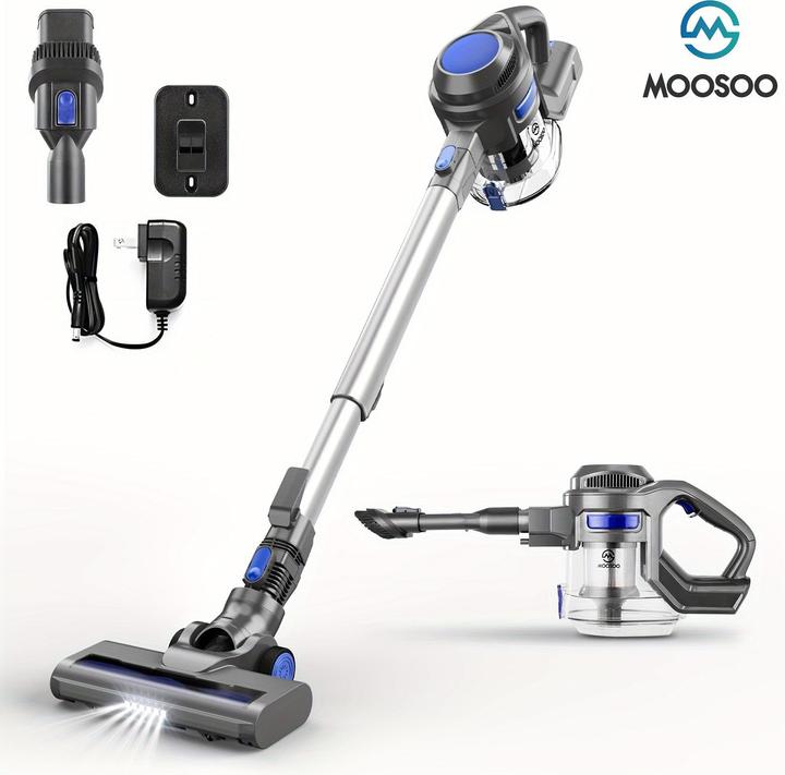 Actual product image Moosoo XL-618A Kabelloser Staubsauger