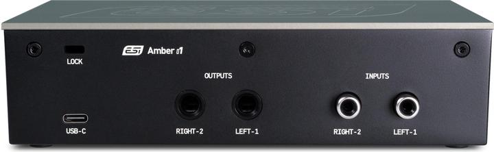 Produktbild ESI Amber i1 / USB-C Audio Interface 24-BIT w/ 2 Inputs / 2 Outputs (USB)