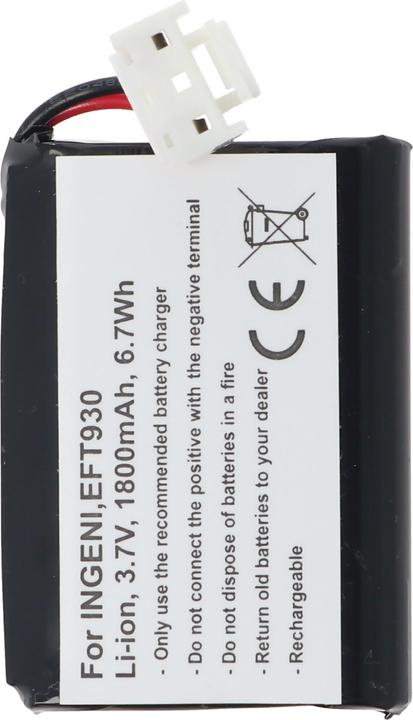 Image du produit Sagem Akku Monetel EFT930, EFT930B, EFT930G (1 pcs, Spécifique à l'appareil, 1800 mAh, Piles rechargeables + chargeur)