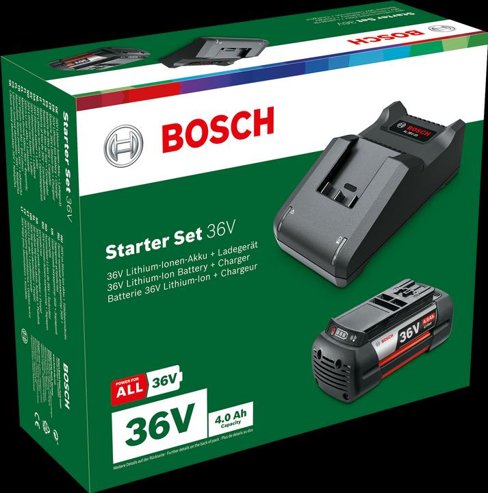 Actual product image Bosch Home & Garden Starter set GBA 36V (1x4.0Ah) + AL 36V-20 (36 V)