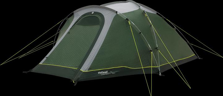 Produktbild Outwell - Cloud 4 - Green - 4-person (Kuppelzelt, 6.30 kg, 4 Personen)