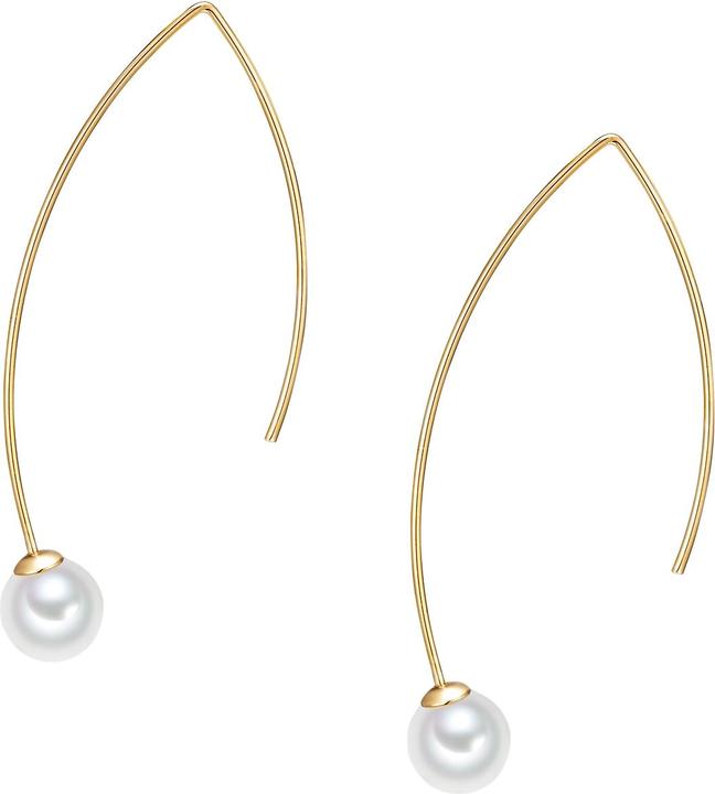 Image du produit Lulu & Jane Femmes laiton perle de coquille or jaune - 29125 (Laiton)