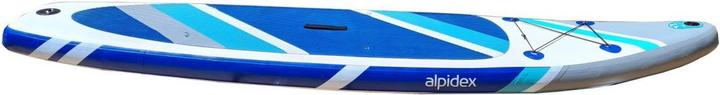 Produktbild Alpidex Aufblasbares Stand Up Paddle Board SUP (320x76x15cm), Tragetasche, Paddel, Luftpumpe, Leash - Cloud