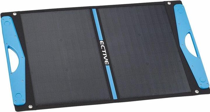 Ective SunDock 60W USB Solartasche 12V mobiles Solarpanel faltbares Solarmodul (60 W, 2.50 kg)