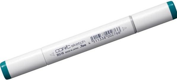 Image du produit Copic Sketch type BG - 18 (BG18 - Bleu sarcelle, 1 x)