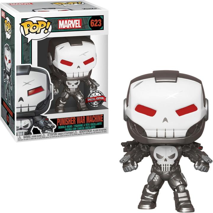 Produktbild Funko POP! Marvel Punisher War Machine Métallique