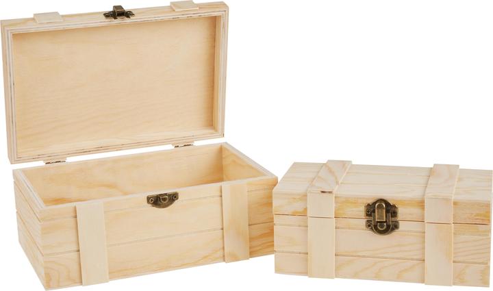 Image du produit VBS Coffres au trésor, lot de 2