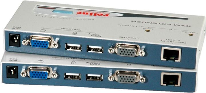 Produktbild Roline Smart KVM Verlängerung über RJ-45, VGA, USB