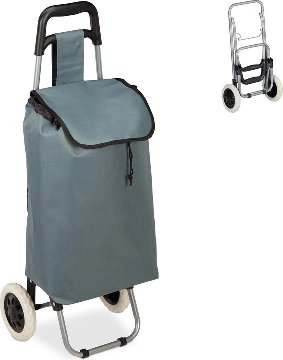 Actual product image Relaxdays Shopping Trolley, Tote