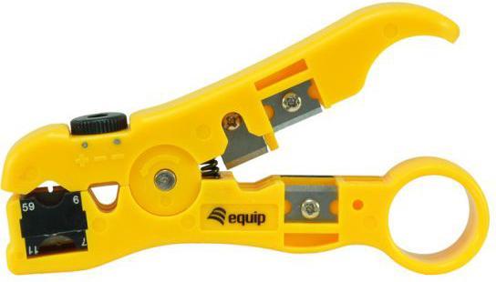 equip Outil Pince à sertir RJ11, RJ12 (21 mm)