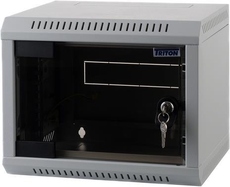 Produktbild Triton 10" Wandschrank, 4HE, 1 teilig, grau (4 HE, 10 Zoll Rack)