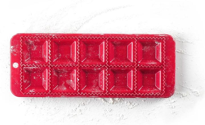 Produktbild Ibili Ravioliform + Rollstab quadratisch 30 x 12 cm Ideal für hausgemachte Ravioli