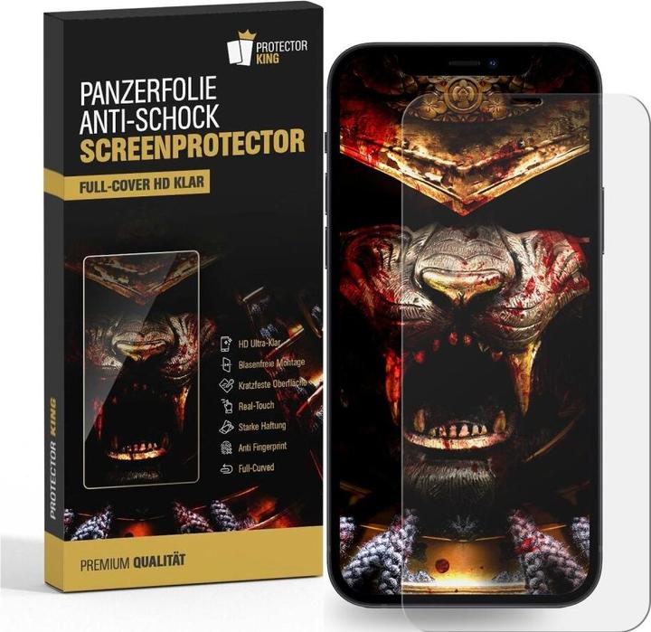 Produktbild Protectorking 6x Panzerfolie Anti-Shock HD Klar (6 Stück, Apple iPhone 11)