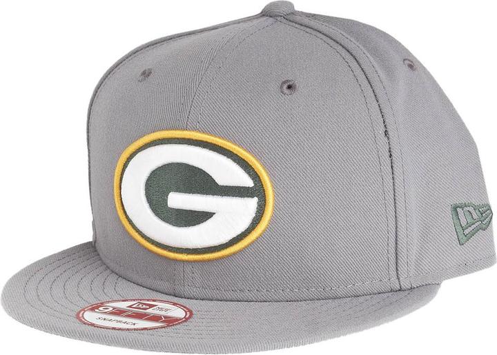 New Era 9Fifty Snapback Cap - Green Bay Packers Storm Grau