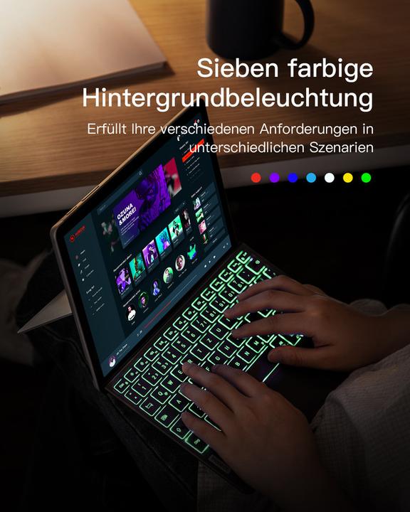 Produktbild Inateck Keyboard Surface 02028 gray (KB02028 gray) (DE, Kabellos)