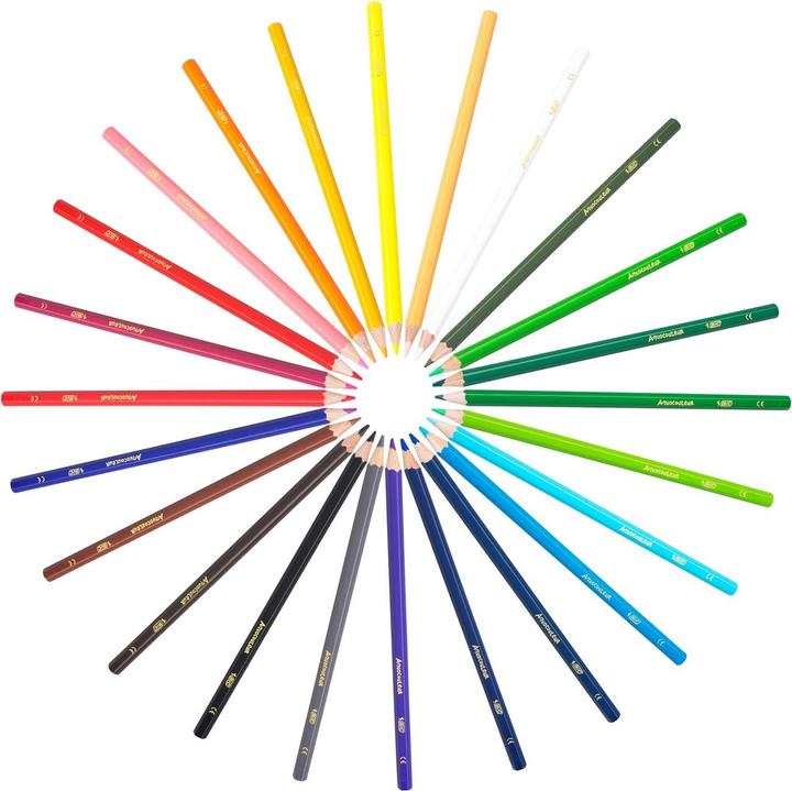 Actual product image Bic Kids Aqua Couleur (Multicoloured, 24 x)