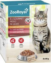 Produktbild Zooroyal mp gourmet menü gelee, 8x85g Beutel (8 Stk., 85 g)