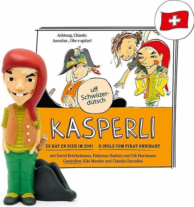 Productafbeelding Tonies Kasperli in de dierentuin! Piraat Ohnibart (Zwitserduits)