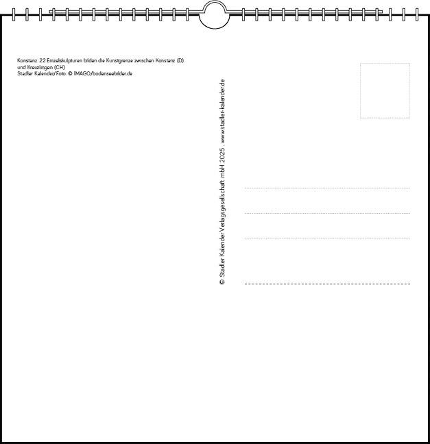 Actual product image Konstanz2026 (17 x 17 cm, English, French)
