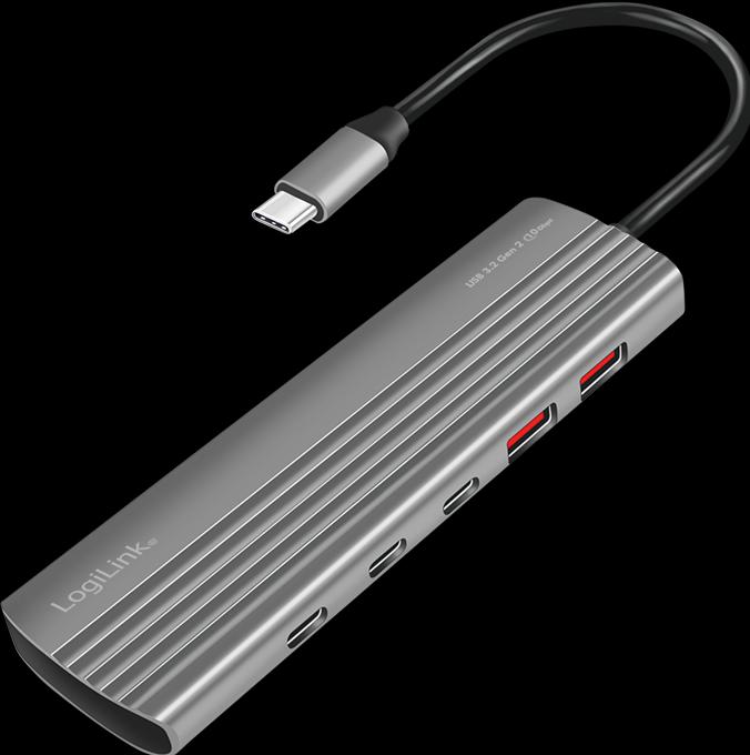 Produktbild LogiLink UA0415 (USB-C, 7 Ports)