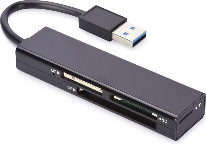 Actual product image ednet USB 3.0 multi card reader (USB 3.0)