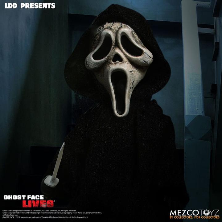 Actual product image Mezco Toys Scream Living Dead Dolls Ghost Face - Zombie Edition