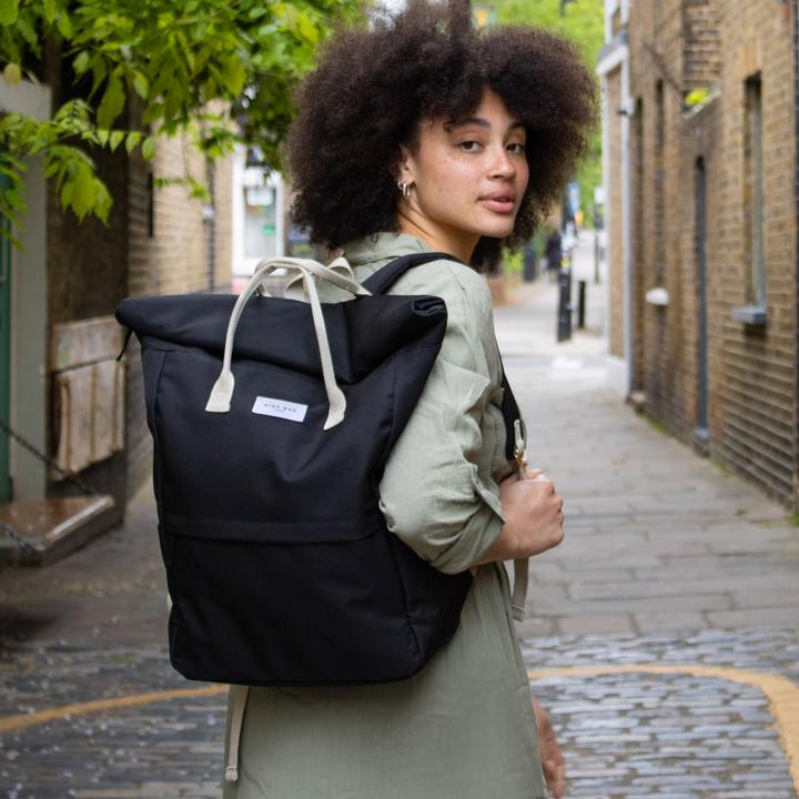Actual product image Kind Bag Large Backpack Pebble Black (500 l)