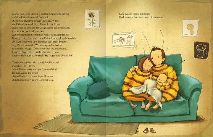 Produktbild Die kleine Hummel Bommel (Deutsch, Joëlle Tourlonias, Maite Kelly, Britta Sabbag, 2015)