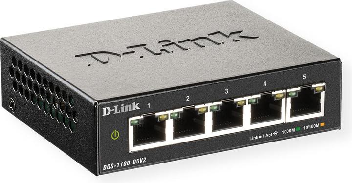 Produktbild D-Link DGS 1100-05V2 (5 Ports)