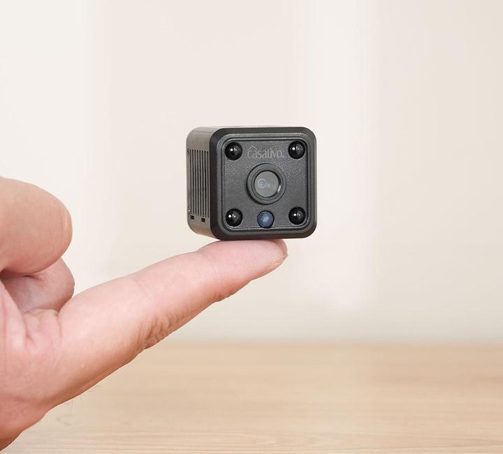 Actual product image Casativo Micro-IP-Kamera, Akkubetrieb, HD 720p, 120° Weitwinkel, Nachtsicht, WLAN