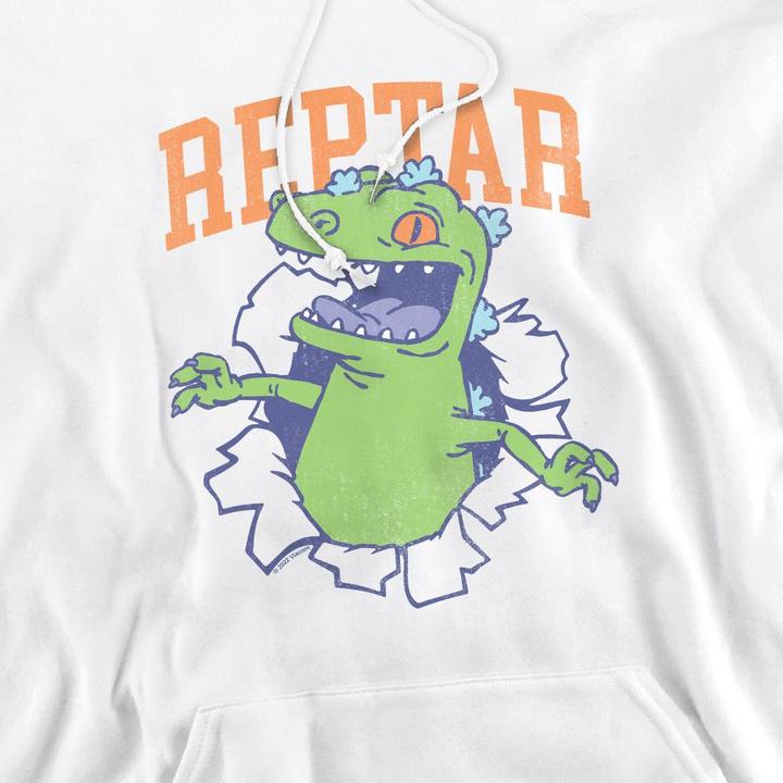Immagine prodotto Rugrats Shirt Rip Felpa con Cappuccio Reptar Uomo (XXL)