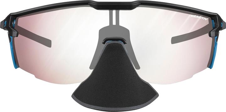 Produktbild Julbo Ultimate Cover - Reactiv 0-3 (Schwarz, Rot)
