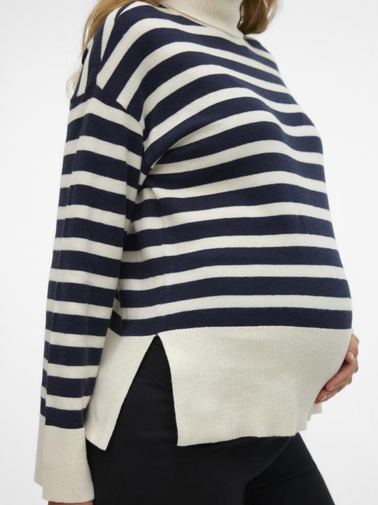 Produktbild Vero Moda Maternity Normal geschnitten Rollkragen Pullover Strickpullover (XS)