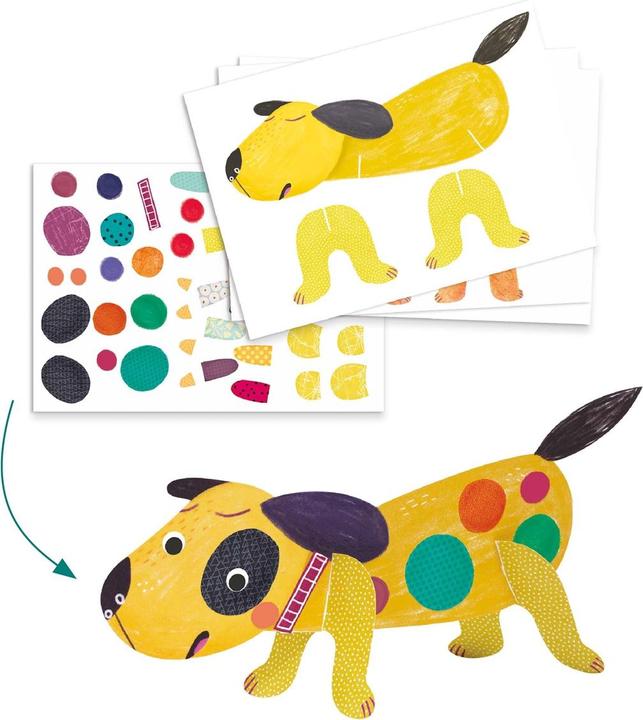 Produktbild Djeco Kreativset Tierhäuser