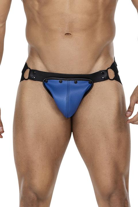 Immagine prodotto Cut4men Herren Jock Strap in schwarz/blau (XL)