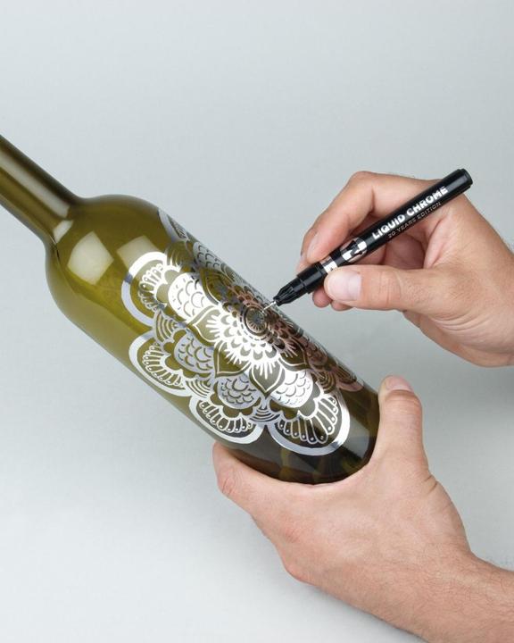 Image du produit Molotow Liquid Chrome Marker Set de 3 pièces 1+2+4mm (Chrome, 4 mm, 3 x)