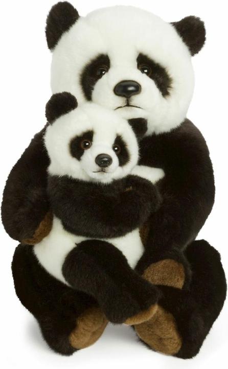 Produktbild WWF Panda Mit Baby (28 cm)
