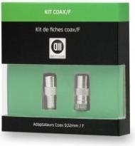 D2 Diffusion Kit de fiches coax/SAT (Antenna cable)