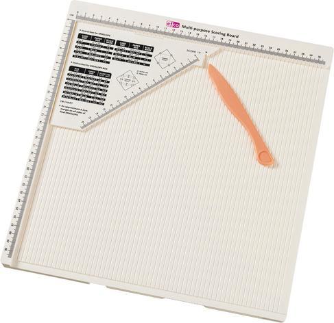 Produktbild Efco Multifunktionsfalzbrett für Karten, Umschläge und Geschenkboxen (31 x 31 cm)