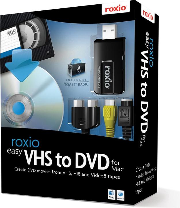 Image du produit Roxio De la VHS au DVD (1 Utilisateur, Illimité)
