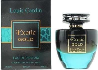 Actual product image Louis Cardin Exotic Gold Eau de Parfum 100ml Spray (Eau de parfum, 100 ml)