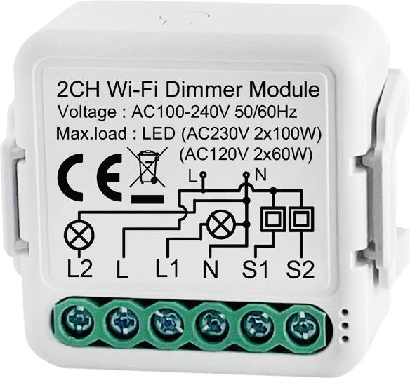 Actual product image Netplus Smart Dimmer Modules (Dimming actuator)