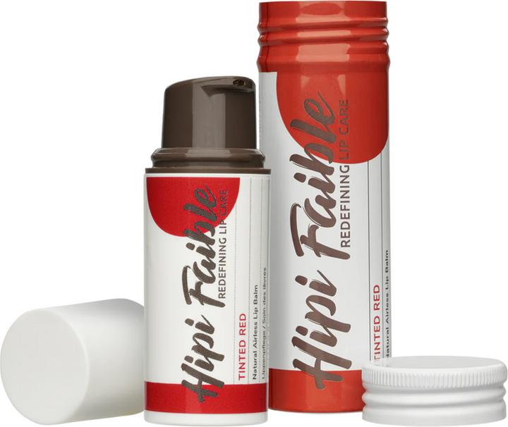 Actual product image Hipi Faible - Lip Balm Tinted Red