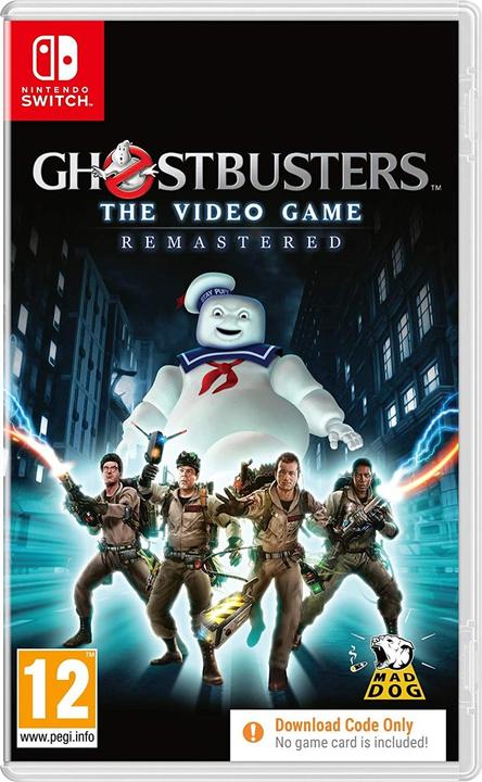 Mad Dog Games Ghostbusters: The Video Game Remastered (Code in a Box) (Switch, Switch Lite, Switch OLED)