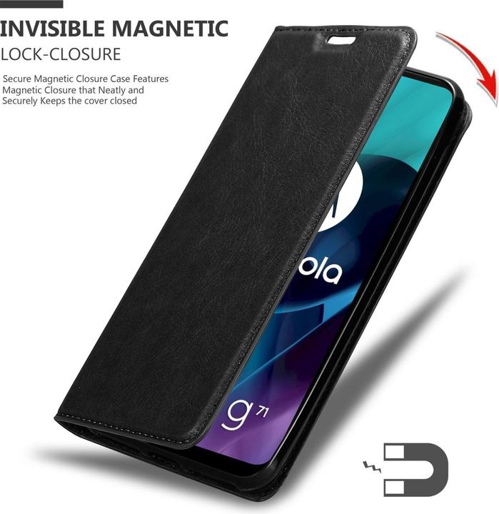 Produktbild Cadorabo Book Invis. Magnet Hülle (Motorola Moto G71 5G)