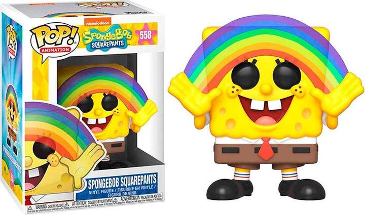 Produktbild Funko POP! - SpongeBob Schwammkopf: SpongeBob mit Regenbogen