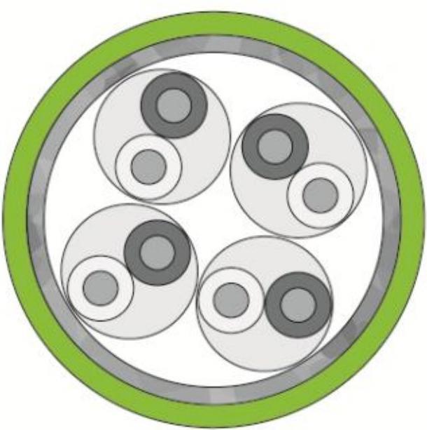 Produktbild Digitus Netzwerkkabel (S/FTP, CAT7, 500 m)